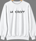 La Croft, Ohio Hometown Crewneck — White