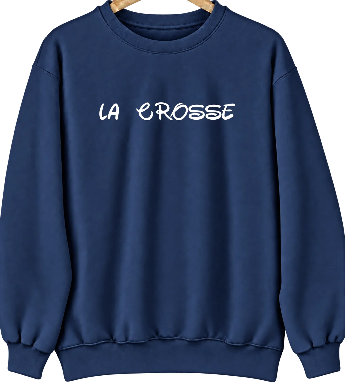 La Crosse, Florida Hometown Crewneck — Navy
