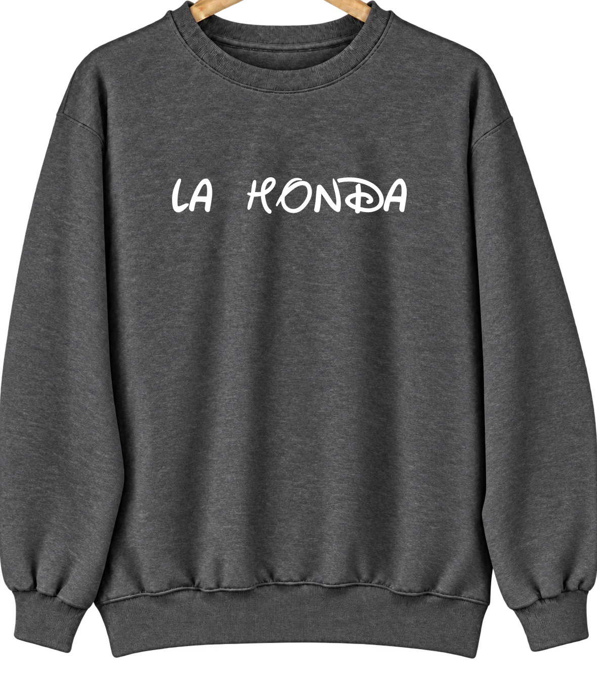 La Honda, California Hometown Crewneck — Dark Heather