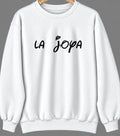 La Joya, New Mexico Hometown Crewneck — White