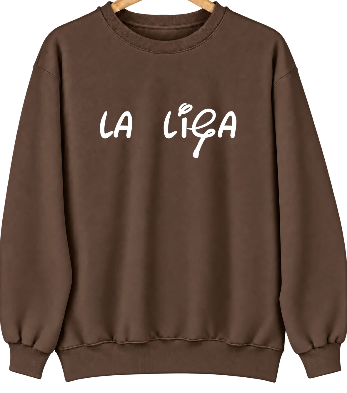 La Liga, Puerto Rico Hometown Crewneck — Brown