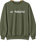 La Madera, New Mexico Hometown Crewneck — Military Green