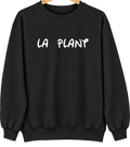La Plant, South Dakota Hometown Crewneck — Black