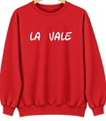 La Vale, Maryland Hometown Crewneck — Red