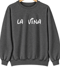 La Vina, California Hometown Crewneck — Dark Heather