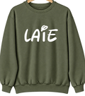 Laie, Hawaii Hometown Crewneck — Military Green