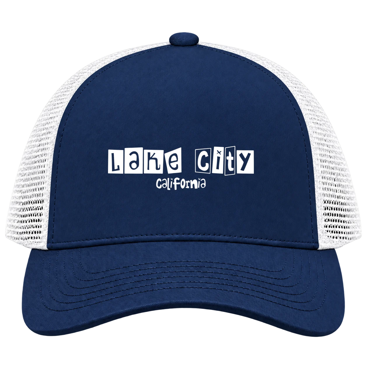 Lake City, California Hometown Trucker Cap