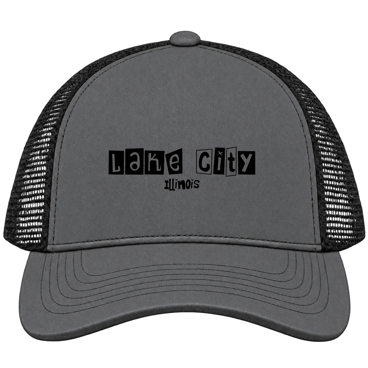 Lake City, Illinois Hometown Trucker Cap