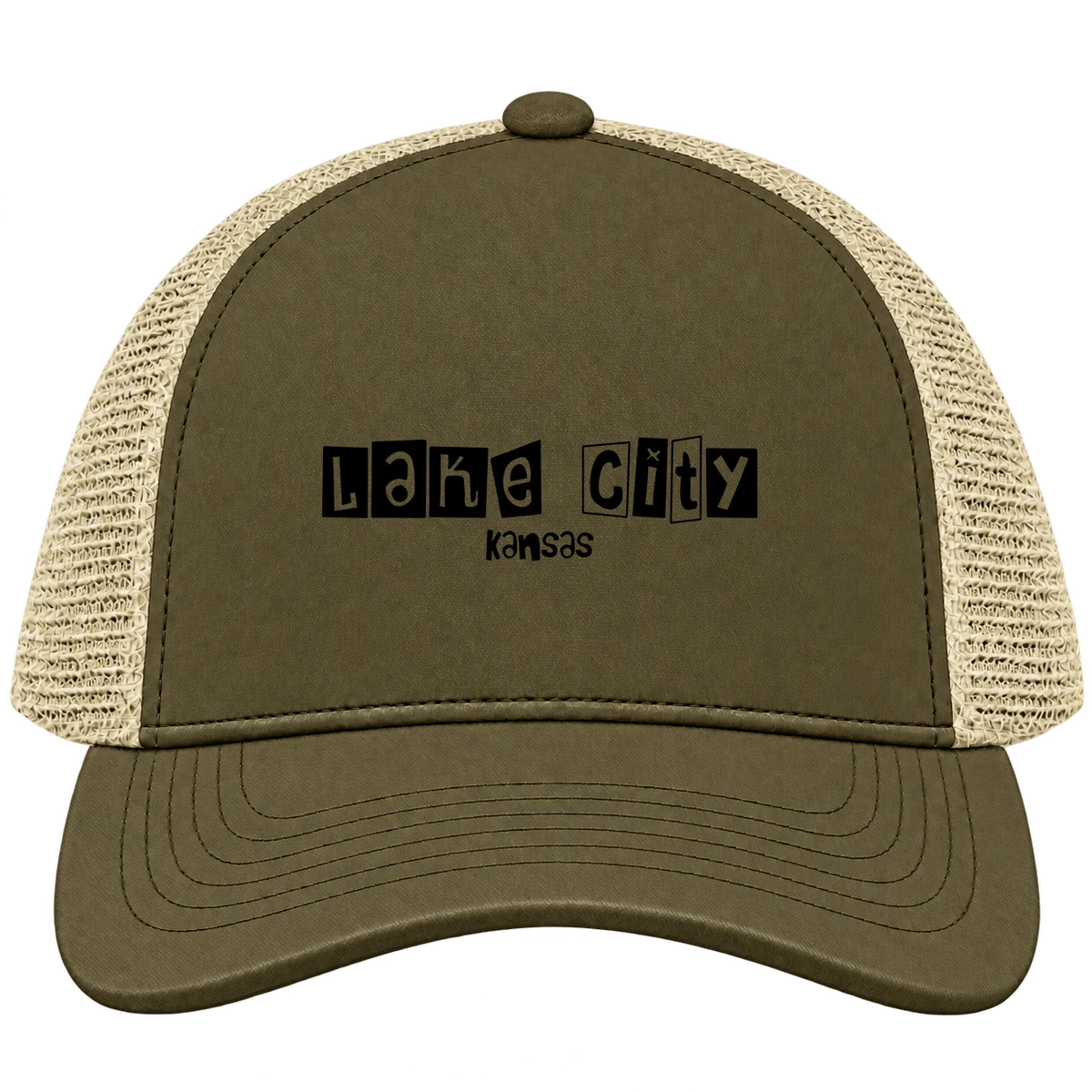 Lake City, Kansas Hometown Trucker Cap
