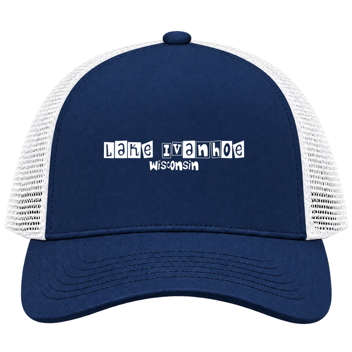 Lake Ivanhoe, Wisconsin Hometown Trucker Cap