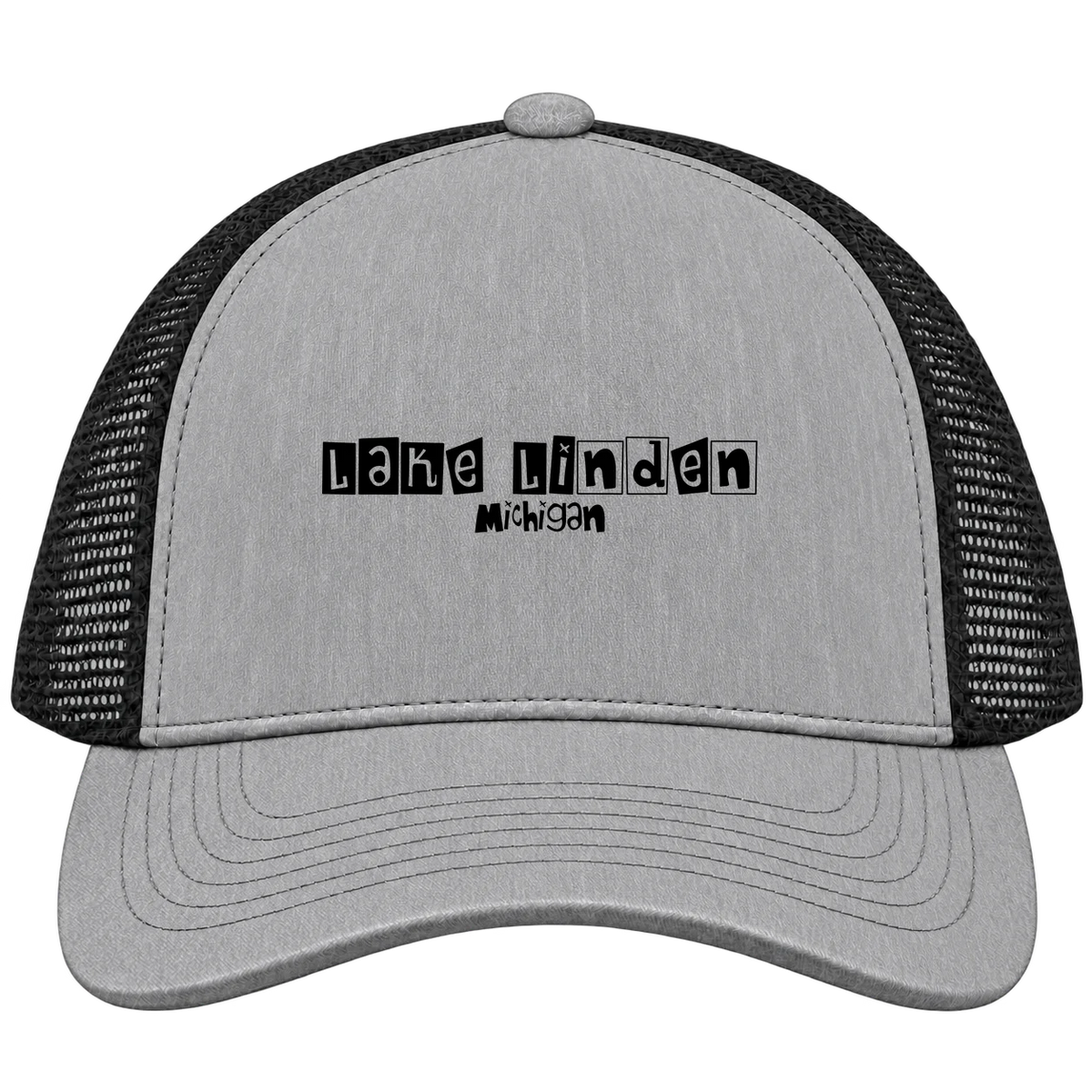 Lake Linden, Michigan Hometown Trucker Cap