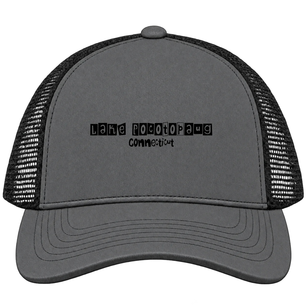 Lake Pocotopaug, Connecticut Hometown Trucker Cap