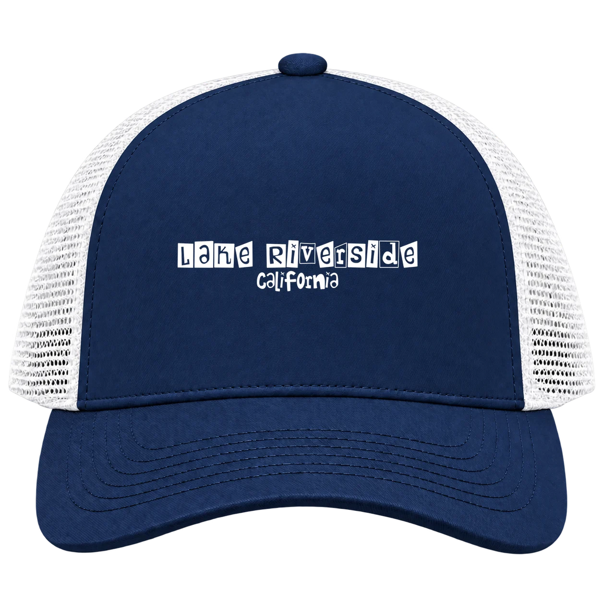Lake Riverside, California Hometown Trucker Cap