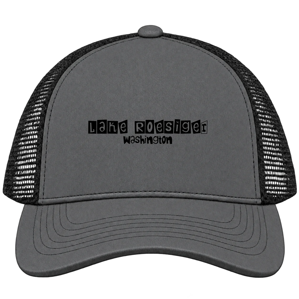Lake Roesiger, Washington Hometown Trucker Cap