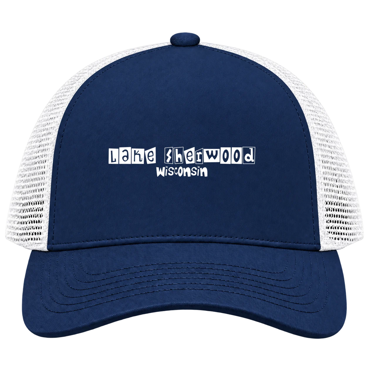 Lake Sherwood, Wisconsin Hometown Trucker Cap