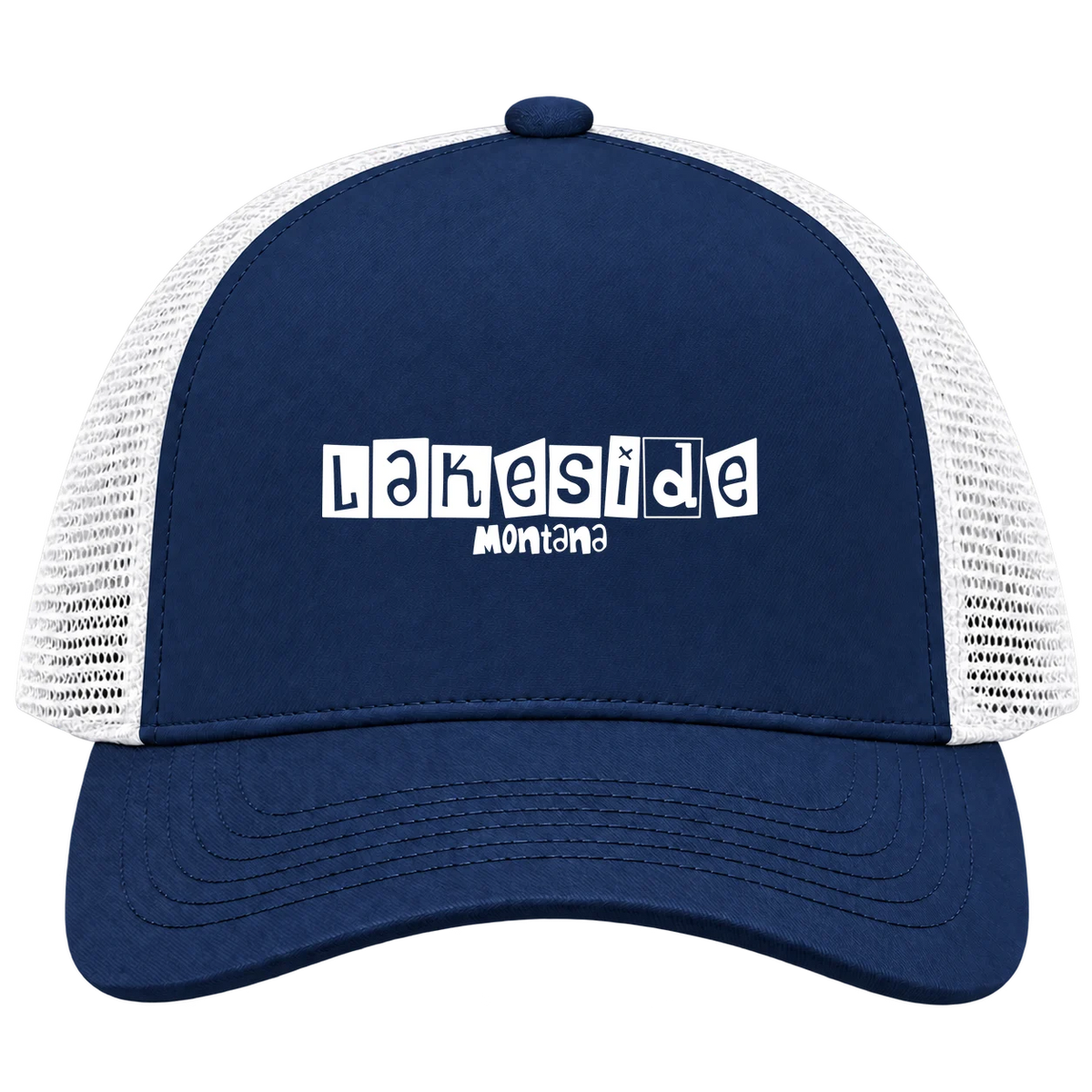 Lakeside, Montana Hometown Trucker Cap