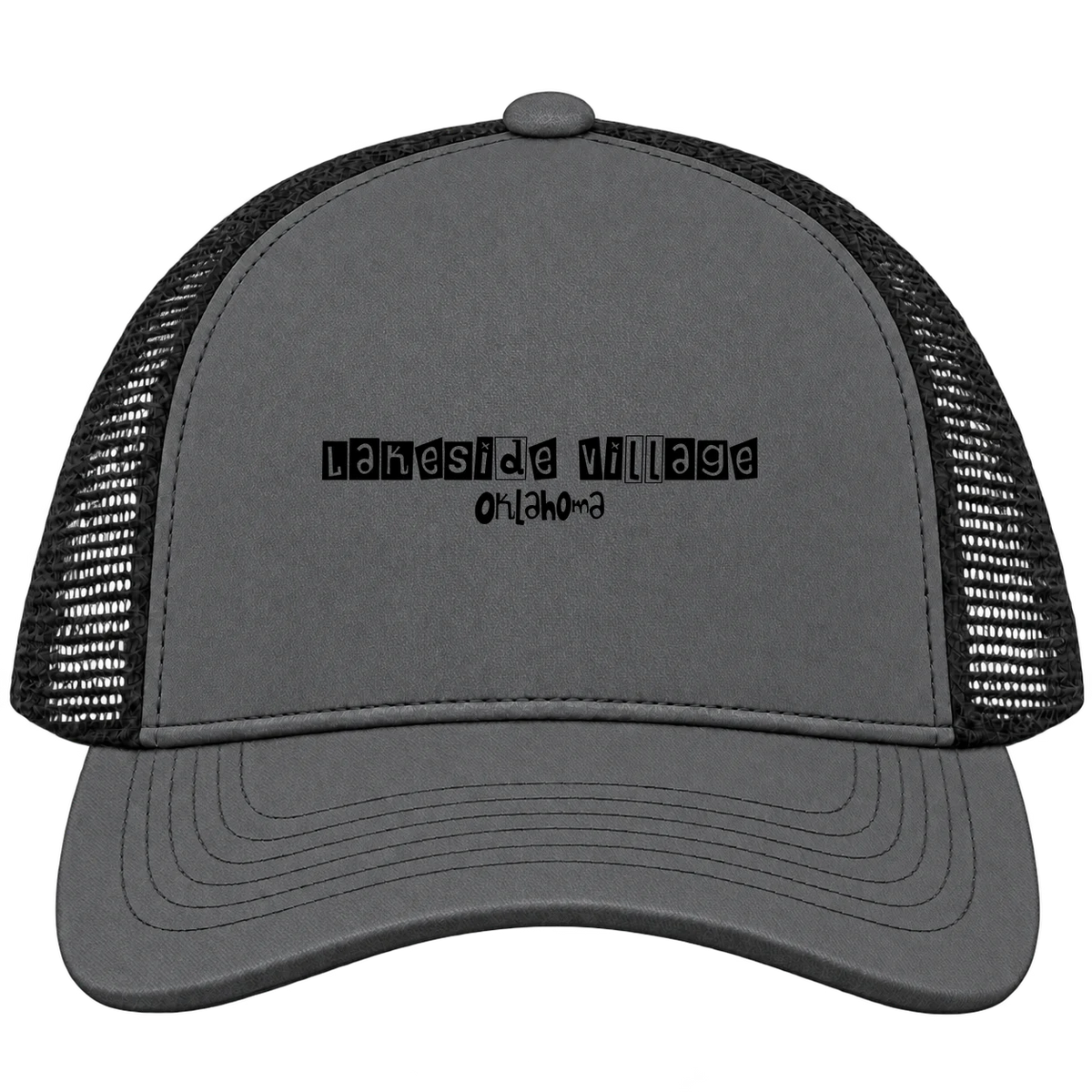 Lakeside Village, Oklahoma Hometown Trucker Cap