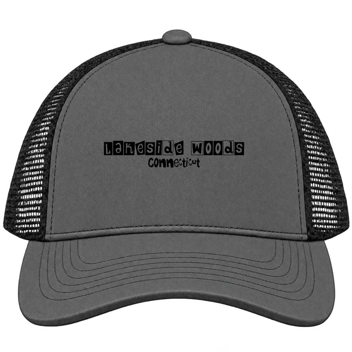 Lakeside Woods, Connecticut Hometown Trucker Cap
