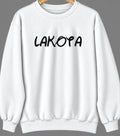 Lakota, Iowa Hometown Crewneck — White