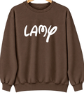 Lamy, New Mexico Hometown Crewneck — Brown