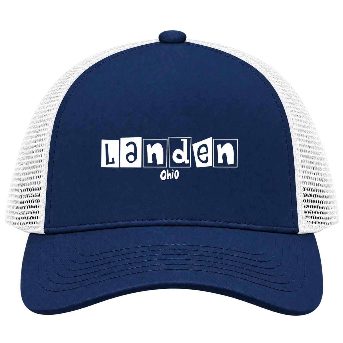 Landen, Ohio Hometown Trucker Cap