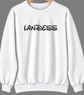 Landess, Indiana Hometown Crewneck — White