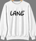 Lane, South Dakota Hometown Crewneck — White