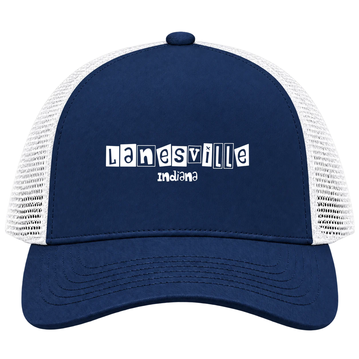 Lanesville, Indiana Hometown Trucker Cap