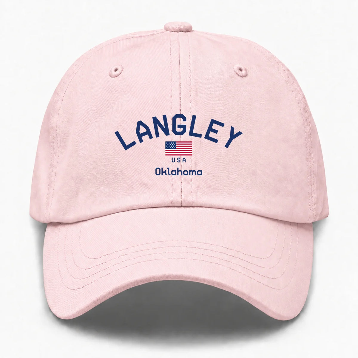Langley, Oklahoma Hometown Dad Hat