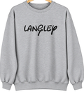 Langley, Washington Hometown Crewneck — Sport Grey