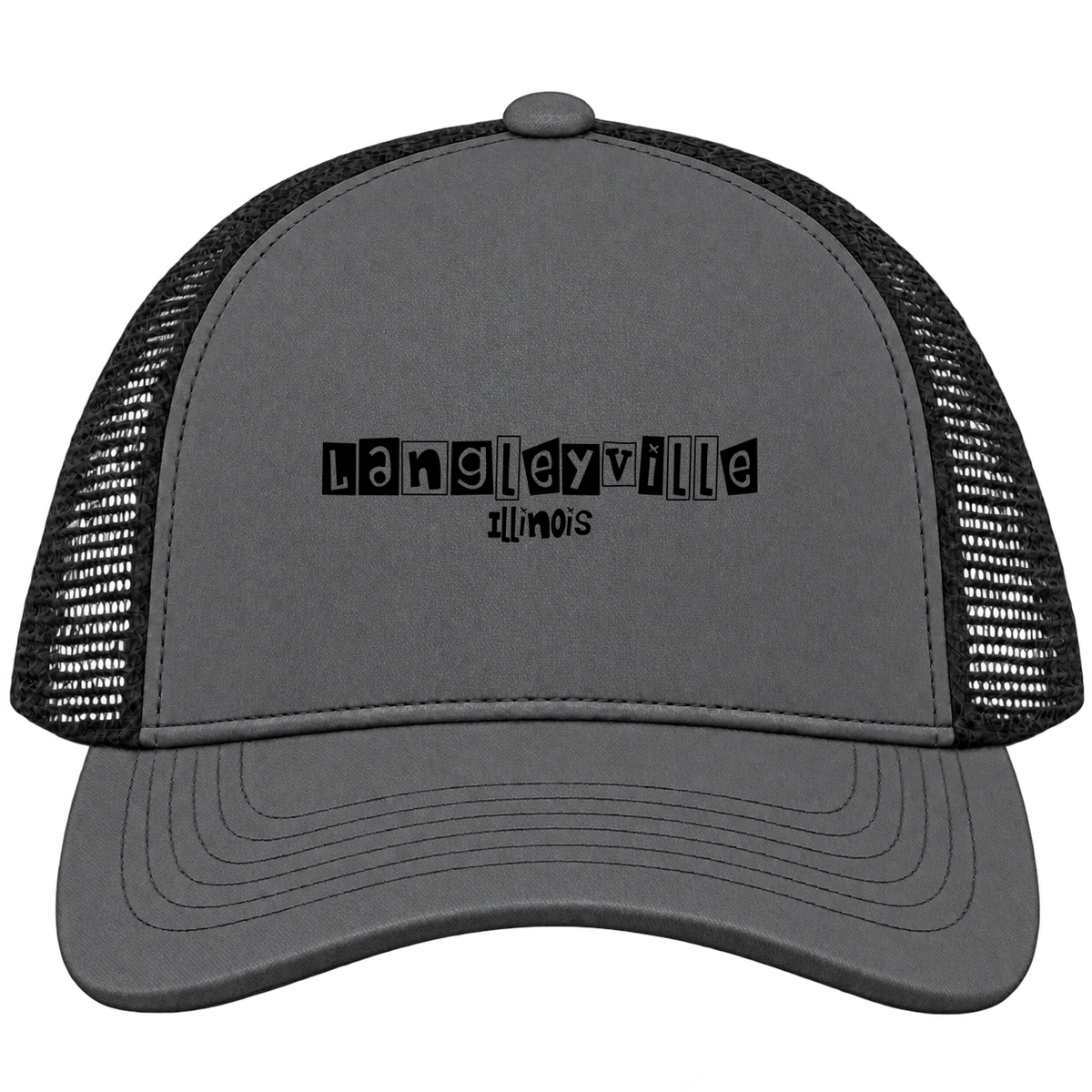 Langleyville, Illinois Hometown Trucker Cap