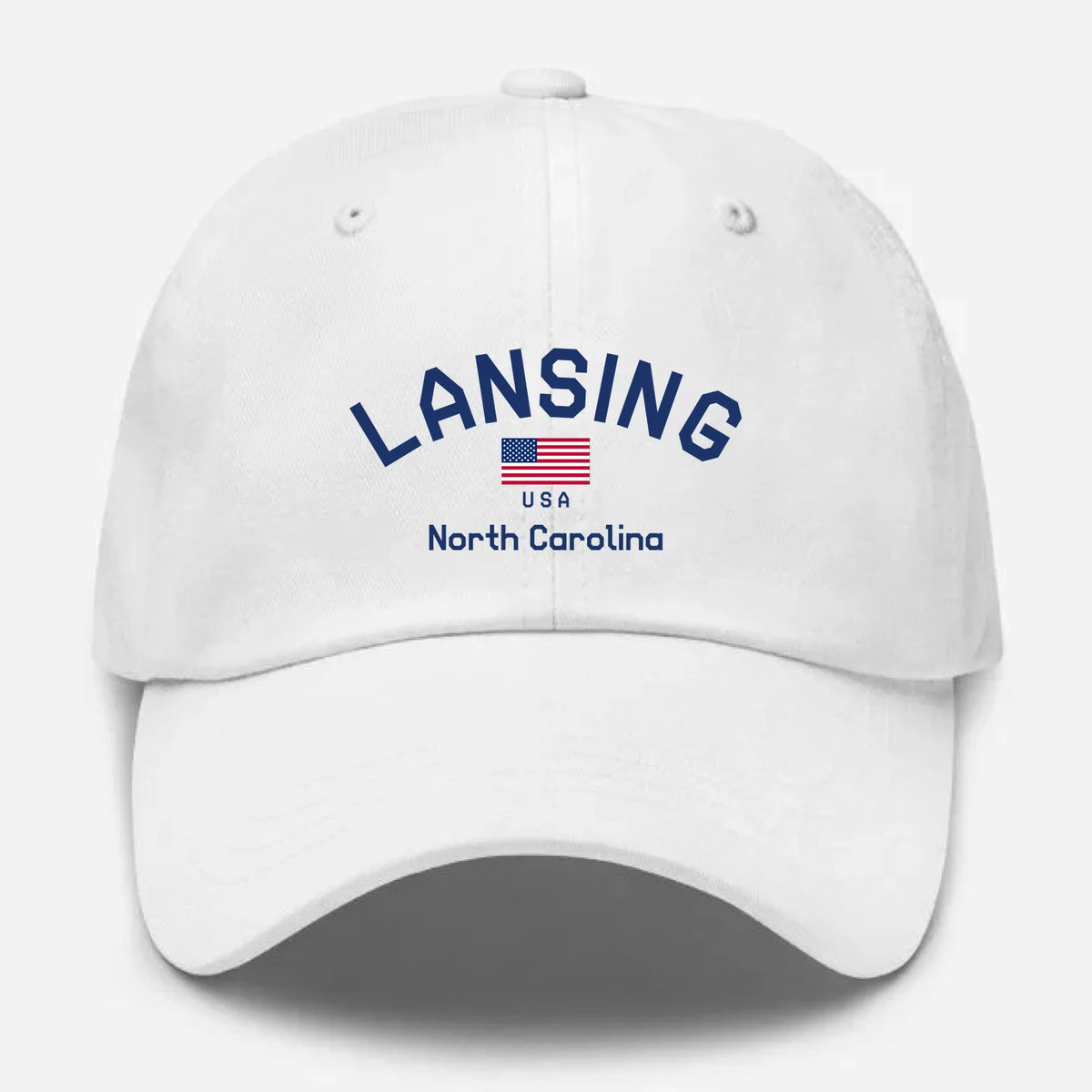Lansing, North Carolina Hometown Dad Hat