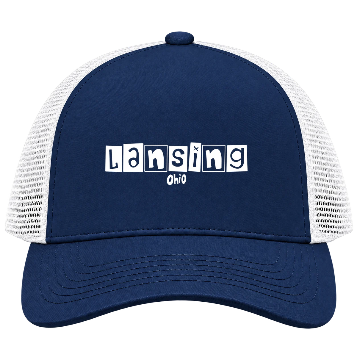 Lansing, Ohio Hometown Trucker Cap