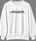 Larkspur, California Hometown Crewneck — White