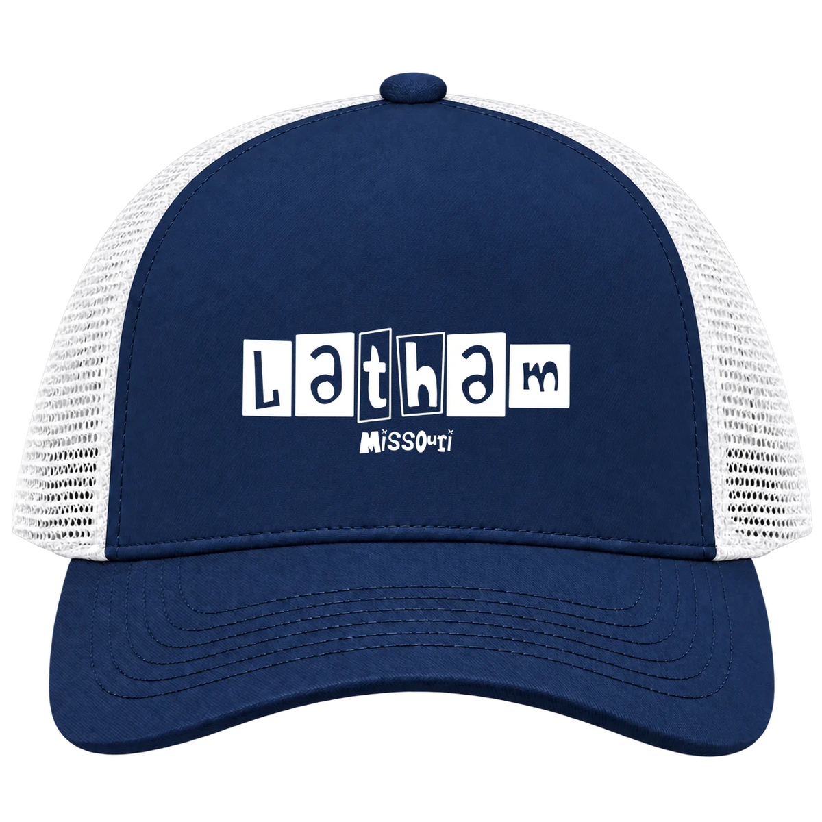 Latham, Missouri Hometown Trucker Cap