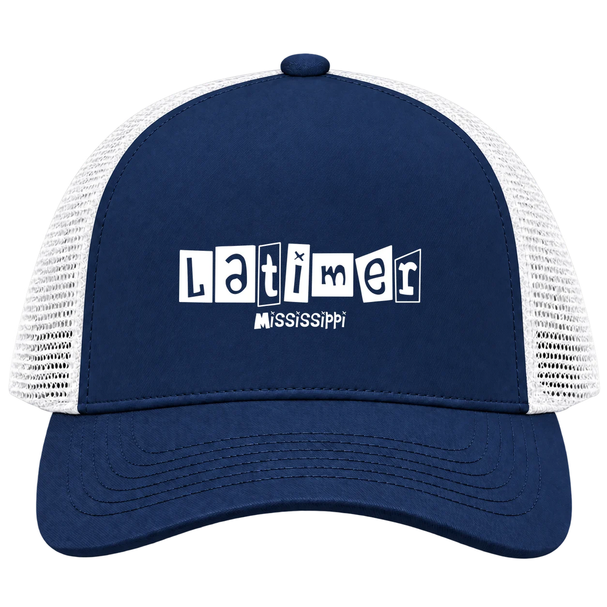 Latimer, Mississippi Hometown Trucker Cap