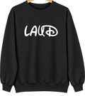 Laud, Indiana Hometown Crewneck — Black