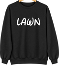 Lawn, Texas Hometown Crewneck — Black