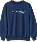 Le Flore, Oklahoma Hometown Crewneck — Navy