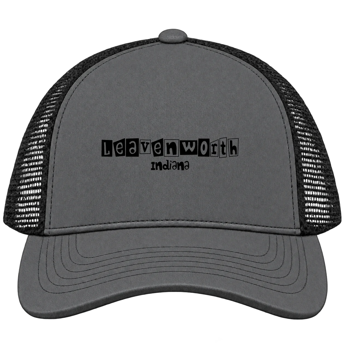Leavenworth, Indiana Hometown Trucker Cap