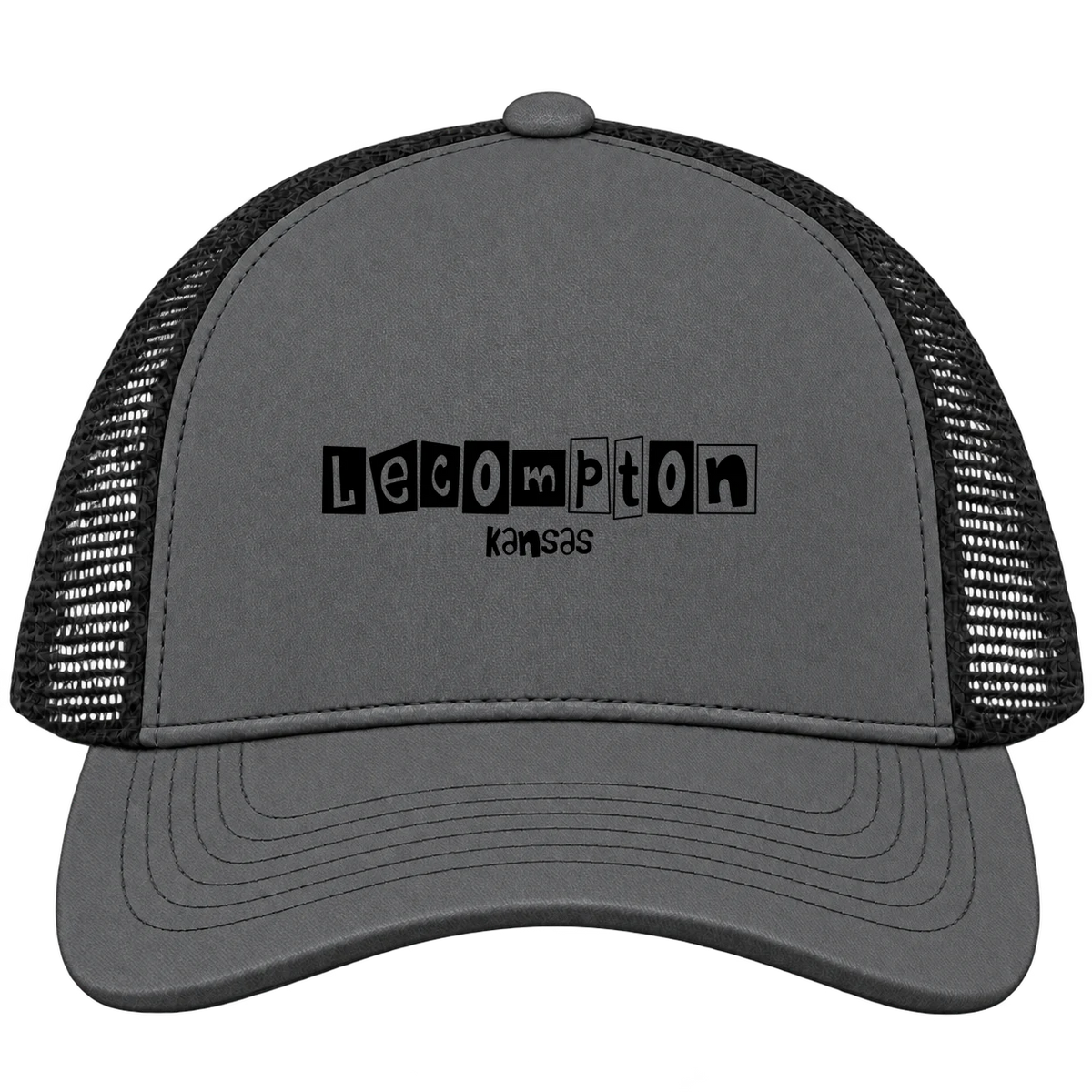 Lecompton, Kansas Hometown Trucker Cap
