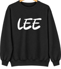 Lee, Florida Hometown Crewneck — Black