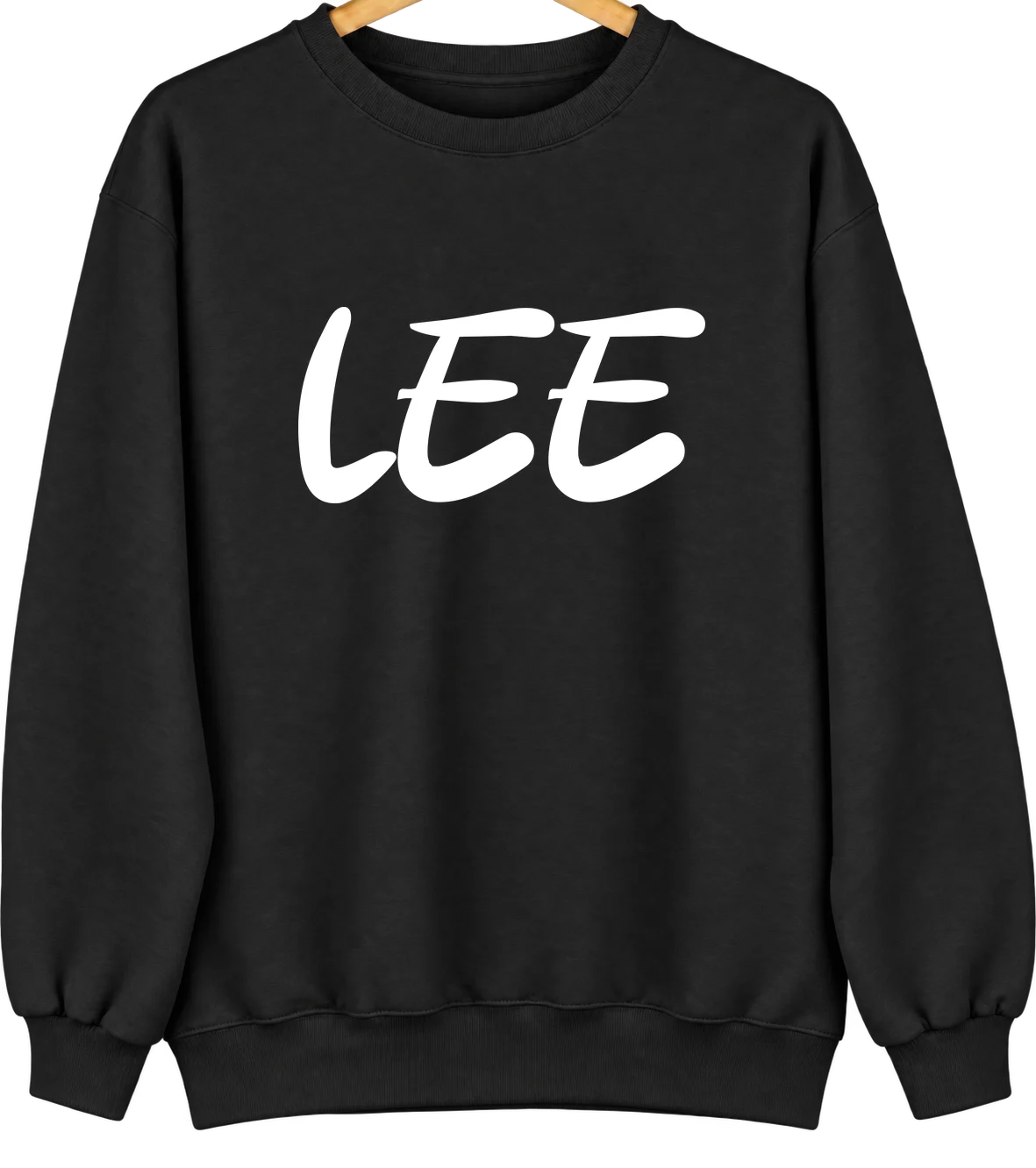 Lee, Florida Hometown Crewneck — Black