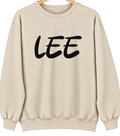 Lee, Illinois Hometown Crewneck — Sand