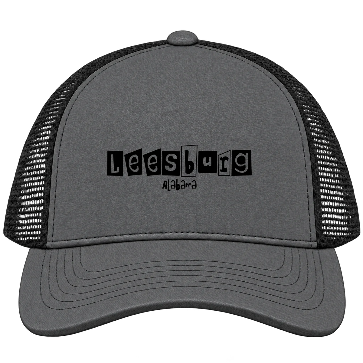 Leesburg, Alabama Hometown Trucker Cap