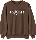 Leggett, California Hometown Crewneck — Brown