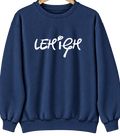 Lehigh, Kansas Hometown Crewneck — Navy