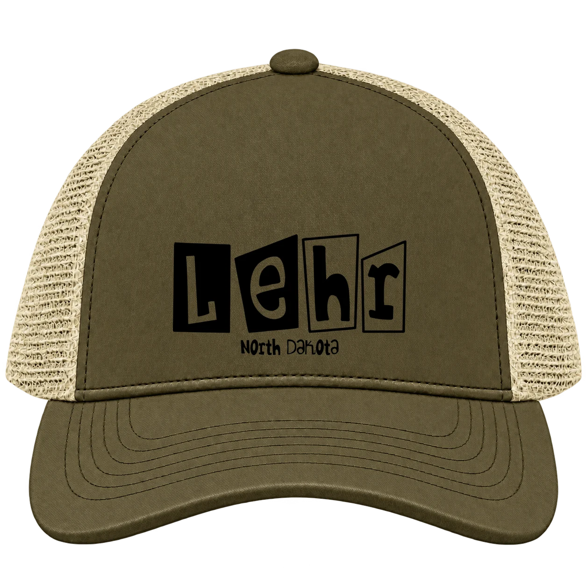 Lehr, North Dakota Hometown Trucker Cap