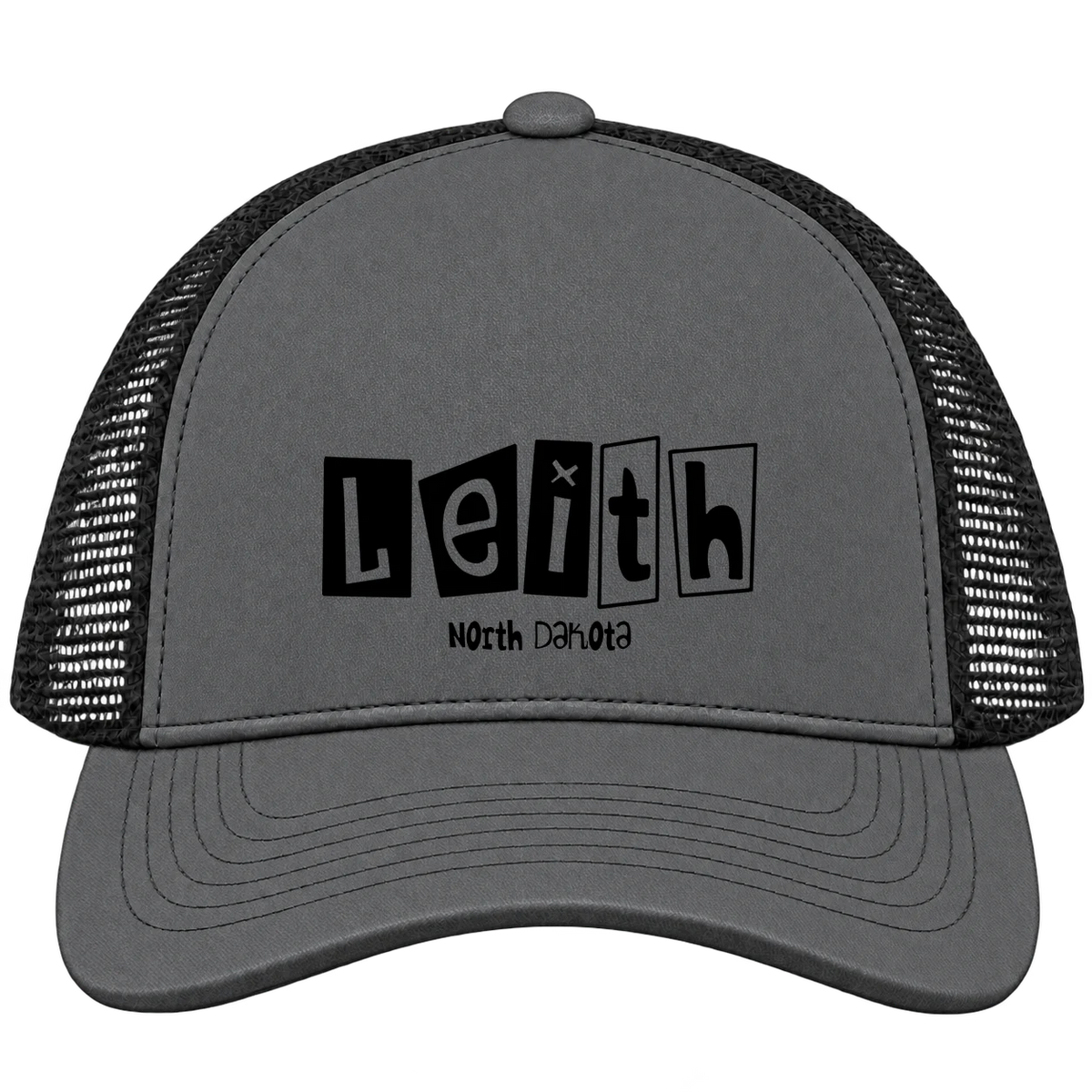 Leith, North Dakota Hometown Trucker Cap