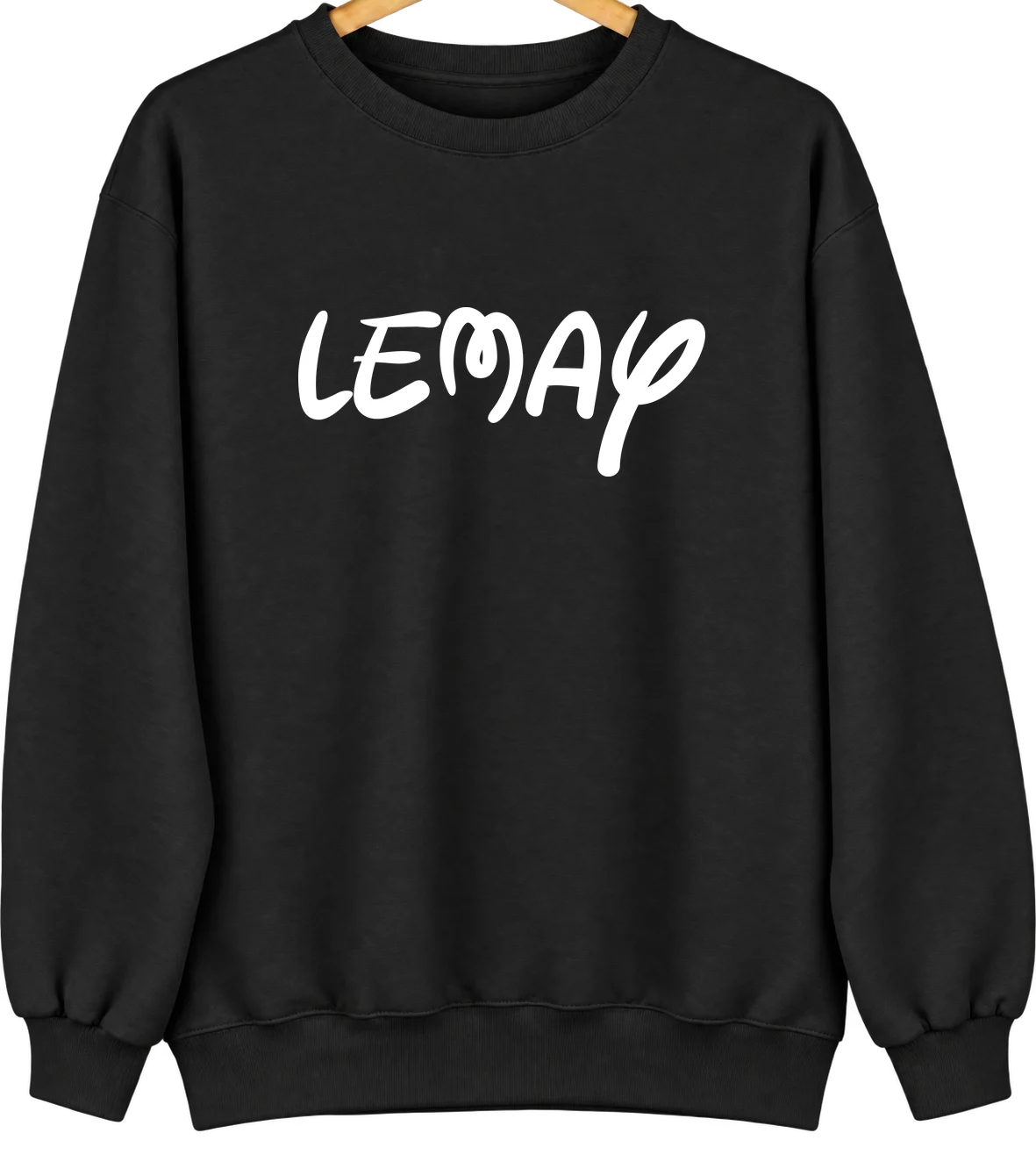 Lemay, Missouri Hometown Crewneck — Black